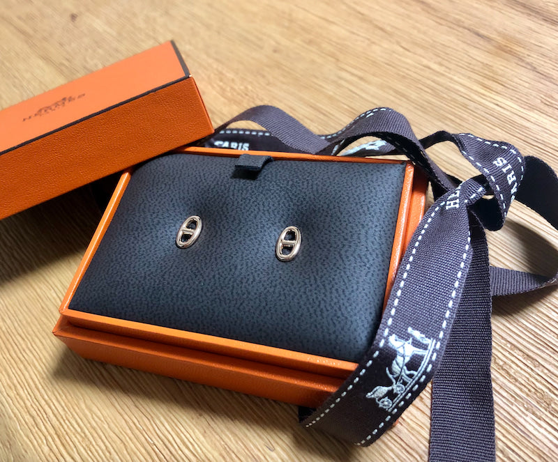 シェーヌダンクル ピアス TPM très petit modèle ピンクゴールド即発!