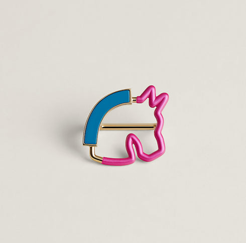 スカーフリング 《Cheval Neon scarf 70》