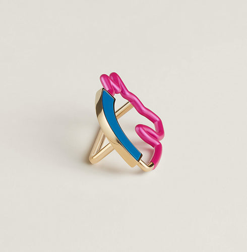 スカーフリング 《Cheval Neon scarf 70》