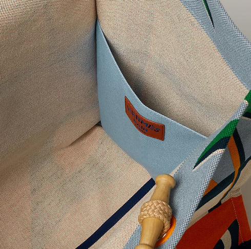 ビーチバッグ 《アプレ・ラ・ヴァーグ》