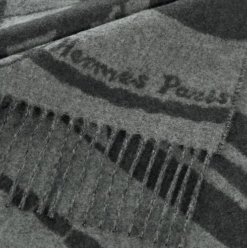 カシミヤマフラー 25×150 cm 《クリック・クラック》