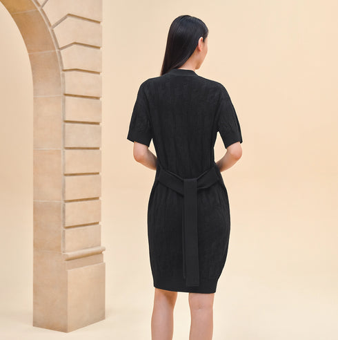 "H" ショートスリーブドレス