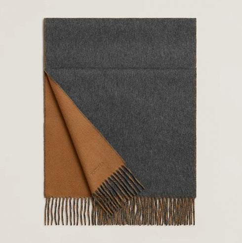 カシミヤマフラー 40×170 cm 《レクトヴェルソ》