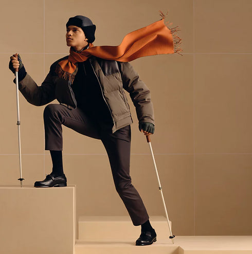 カシミヤマフラー 40×170 cm 《レクトヴェルソ》