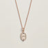 Mini Maillon pendant PM ローズゴールドプレーテッド