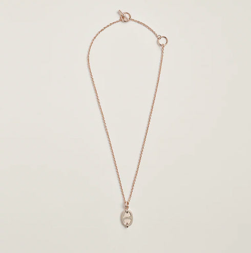 Mini Maillon pendant PM ローズゴールドプレーテッド