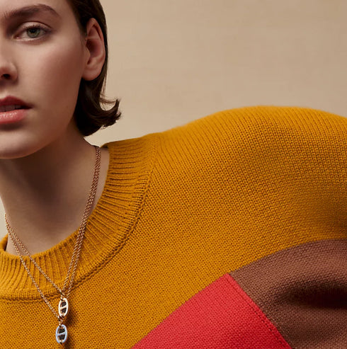 Mini Maillon pendant PM ローズゴールドプレーテッド