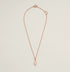 Mini Maillon pendant PM ローズゴールドプレーテッド