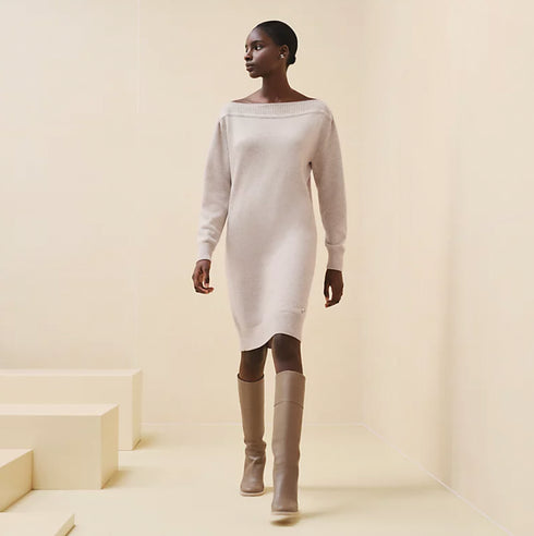 アシンメトリーカシミアドレス