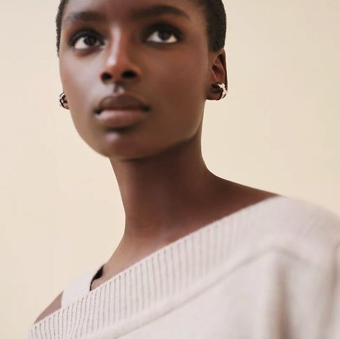 アシンメトリーカシミアドレス