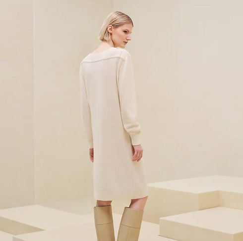 アシンメトリーカシミアドレス