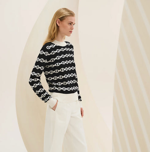 ロングスリーブニット 《シェーヌ・ダンクル》