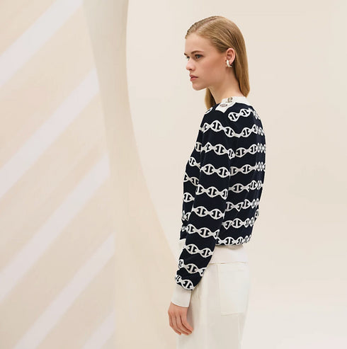 ロングスリーブニット 《シェーヌ・ダンクル》