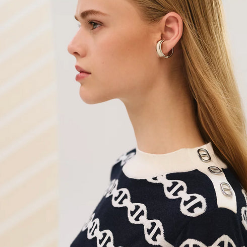 ロングスリーブニット 《シェーヌ・ダンクル》