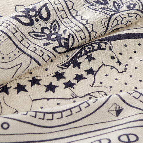 カレジェアン カシミアシルク 《シュバル・ドゥ・クール》