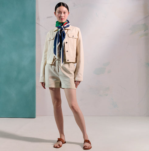 トライアングル ジェアン カシミアシルク《ローブ・レジェール》