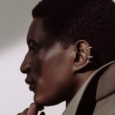 Hermès Clou d'H left single ear cuff