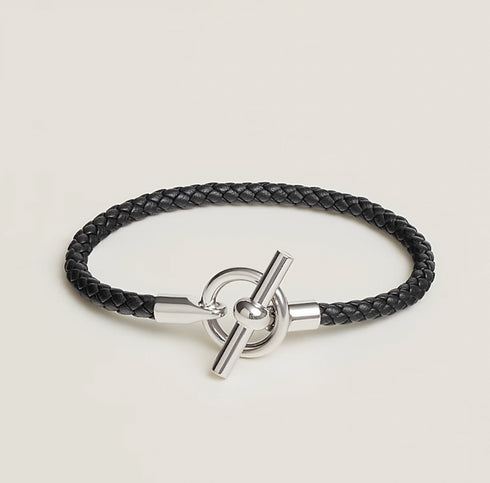 メンズ レザーブレスレット 《グレナンH》